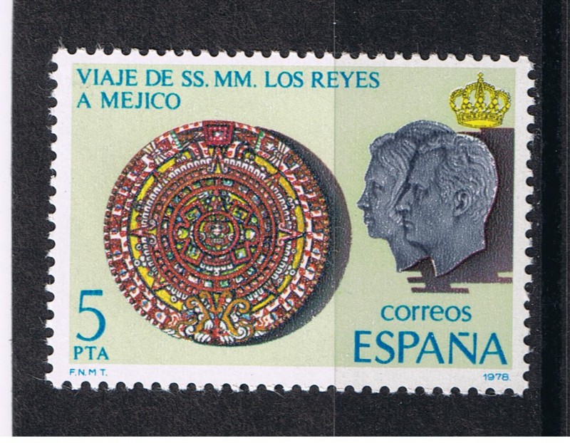 Edifil  2493  Viaje de SS.MM. los Reyes a Hispanoamérica  