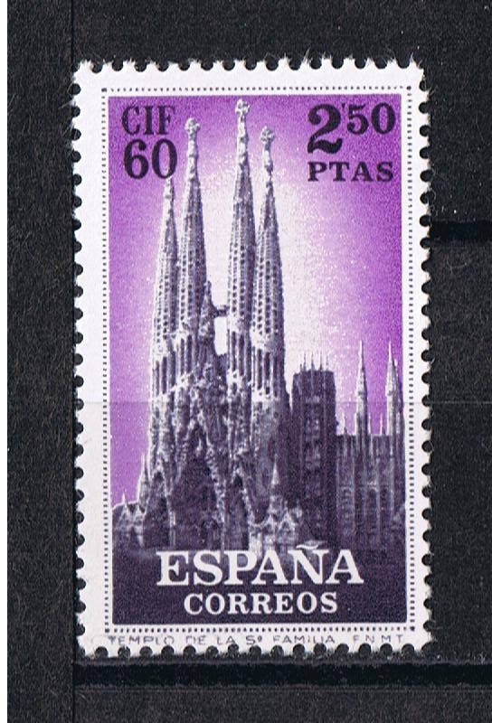 Edifil  1283  I Congreso Inter. de Filatelia, Barcelona  