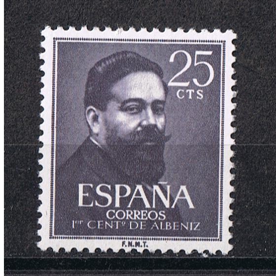 Edifil  1320   I Cent. del nacimiento de Isaac Albéniz ( 1860 - 1909 )