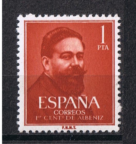 Edifil  1321   I Cent. del nacimiento de Isaac Albéniz ( 1860 - 1909 )