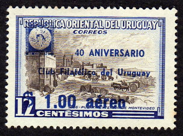 club filatelico del Uruguay 40