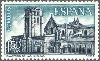 ESPAÑA 1969 1946 Sello **MNH Monasterio de las Huelgas. Vista General