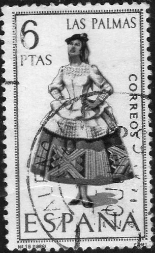 trajes tipicos españoles-Las palmas