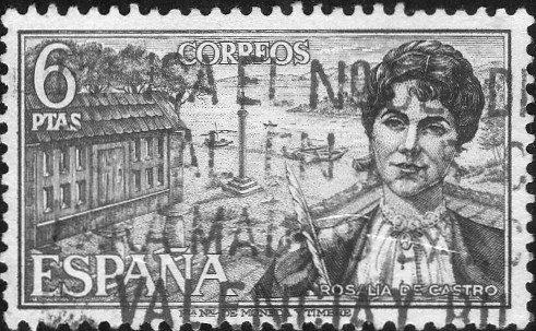 personajes españoles-Rosalia de Castro