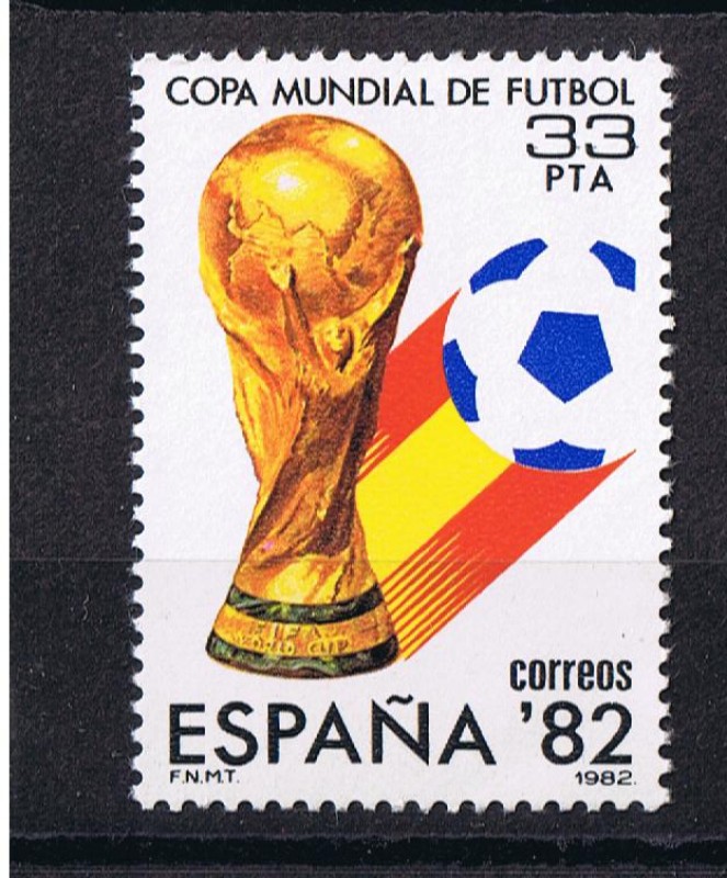 Edifil  2645  Copa Mundial de Fútbol, ESPAÑA¨82  