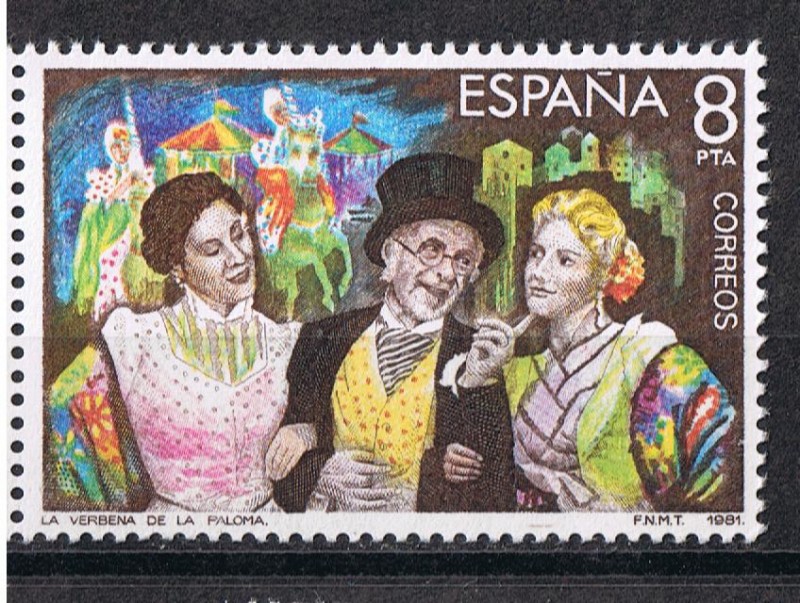 Edifil  2656  Maestros de la Zarzuela  