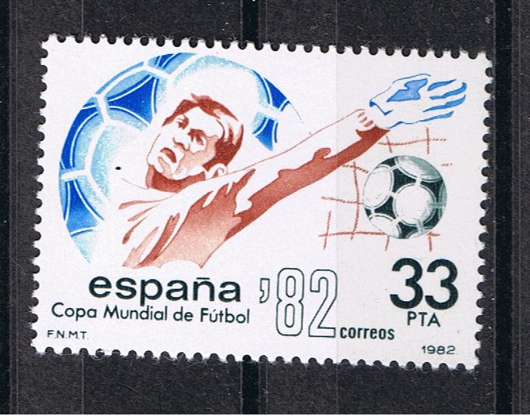 Edifil  2662  Copa Mundial de Fútbol, ESPAÑA¨82  