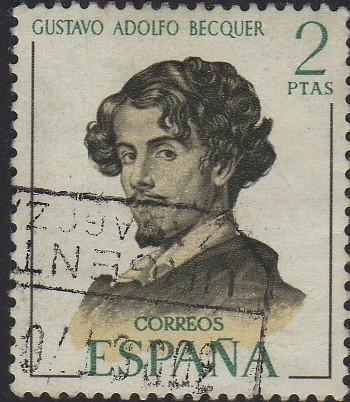 Literatos españoles-Gustavo Adolfo Becquer-1970