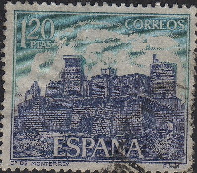 castillos de España-Cº deMonterrey-1970