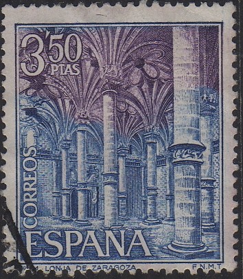 serie turistica-Lonja de Zaragoza-1970