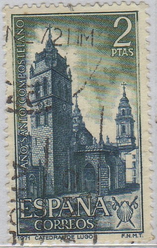 Año santo compostelano-Catedral de Lugo-1971