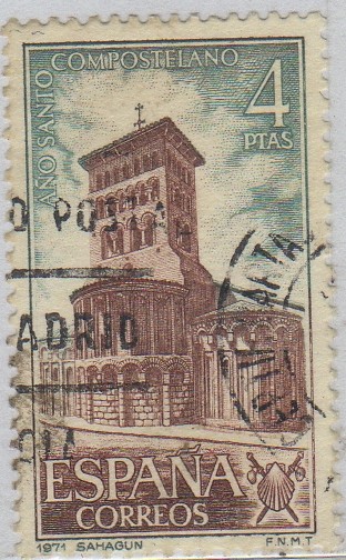 Año santo compostelano-Iglesia de San Tirso(Sahagun)-1971