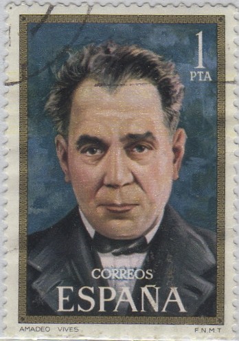 centenario de celebridades-Amadeo Vives-1971