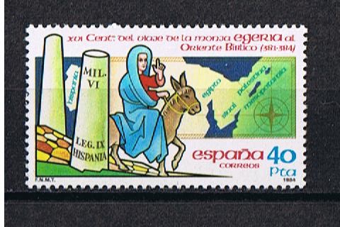 Edifil  2773  XVI  Centenario del viaje de la monja Egeria al Oriente bíblico