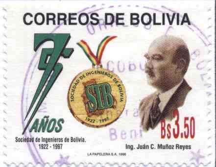 75 Años sociedad de Ingenieros de Bolivia 1922 - 1997