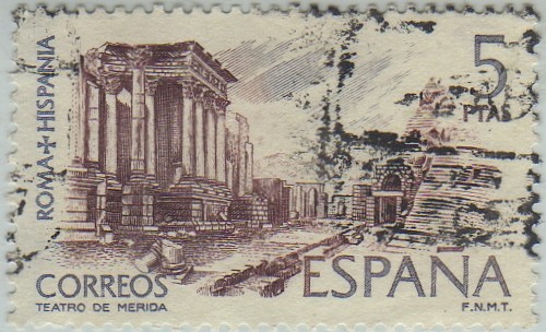 Roma-Hispania-Teatro de Merida-1974