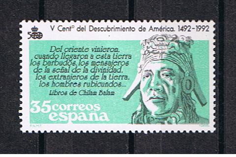 Edifil  2864  V  Centenario del Descubrimiento de América  