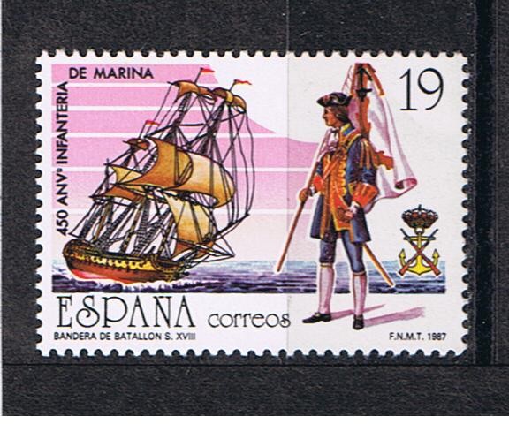 Edifil  2885  Aniver. de la Creación del Cuerpo de Infantería de Marina  