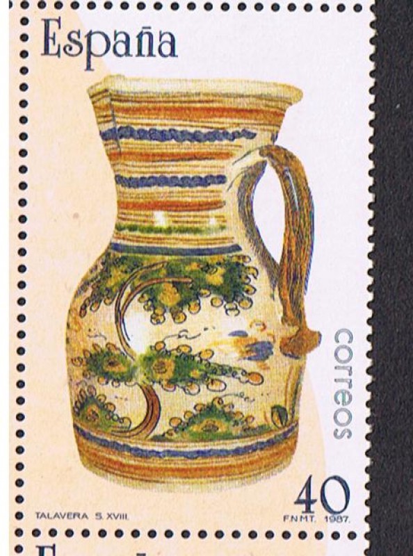 Edifil  2895  Artesanía española.  Cerámica  