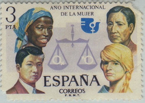 Año internacional de la mujer-1975