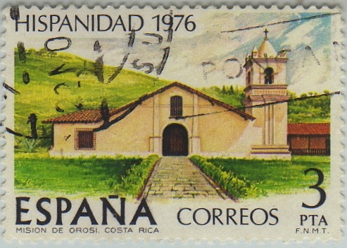 Hispanidad-Costa Rica-Mision de Orosi-1976