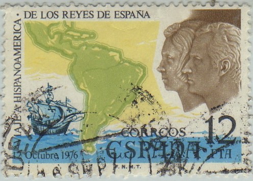 Viaje a hispanoamerica de los Reyes de España-1976