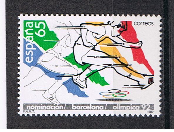 Edifil  2909  Nominación de Barcelona como sede Olímpica 1992 