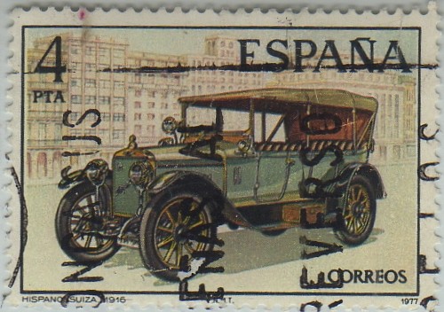 automoviles antiguos españoles-Hiospano suiza(1916)-1977