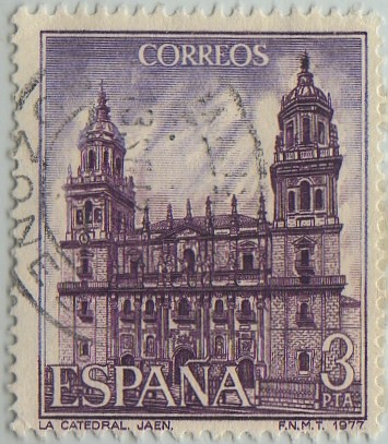 serie turistica-Catedral de Jaen-1977