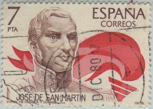 América-España-Jose de San Martin-1978