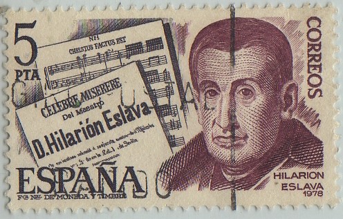 personajes españoles-Hilarion Eslava-1978