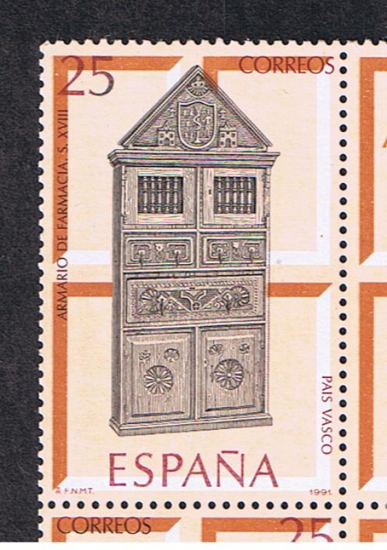 Edifil  3127  Artesanía española.  Muebles   