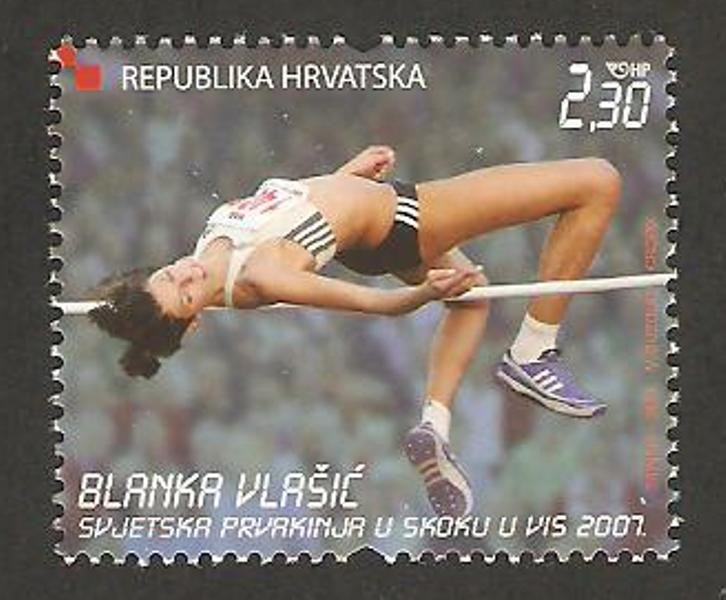 Blanka Vlasic, campeona del mundo de salto de altura