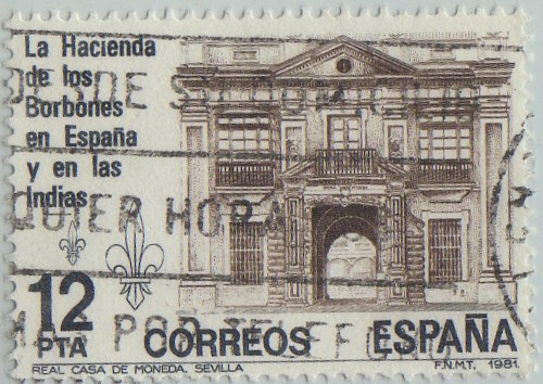 L a hacienda de los Borbones en España y en las indias-1981