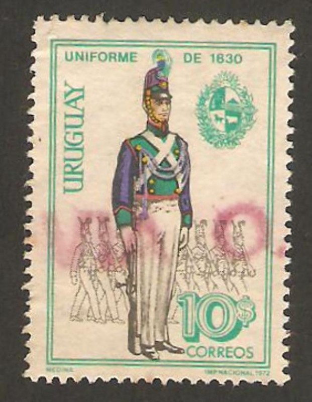 uniforme de 1830