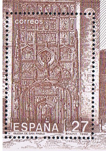 Edifil  3221   Exposición  Filatelica  Nacional  EXFILNA´92  