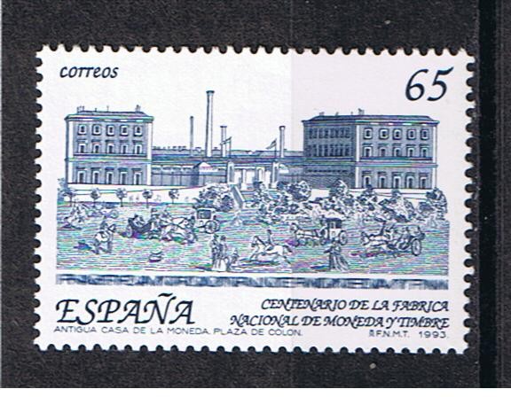 Edifil  3266  Cente. de la creación de la Fábrica Nacional de Moneda y Timbre. 