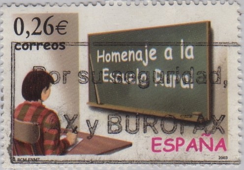 homenaje a la escuela rural-2003