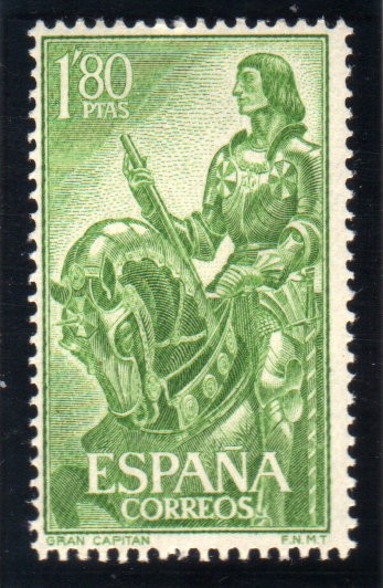 1958 Gonzalo F. de Cordoba Edifil 1209