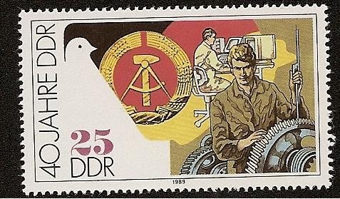 40 años de la República Democrática DDR