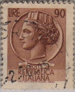 Moneda de Siracusa-1954