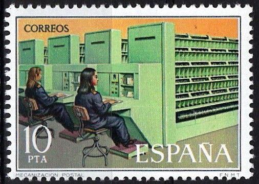 2332 Servicio de Correos. Mecanización postal.