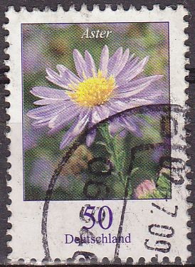 ALEMANIA 2005 Scott 2312 Sello Serie Basica Flor Aster 50 Usado Michel 2480 Allemagne Duitsland Germ