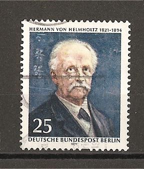 Aniversario del nacimiento de  Hermann Von Helmholtz.