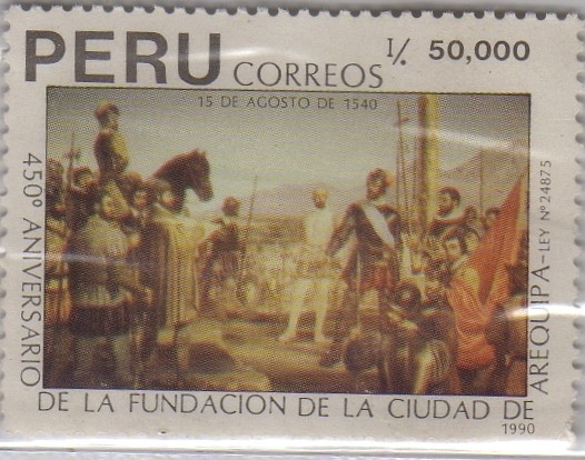 450º aniversario fundacion de Arequipa
