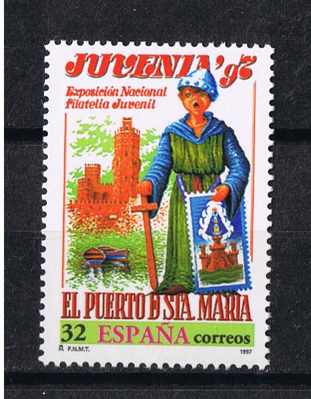 Edifil  3470  Exposición Nacional de Filatelia Juvenil JUVENIA¨97  