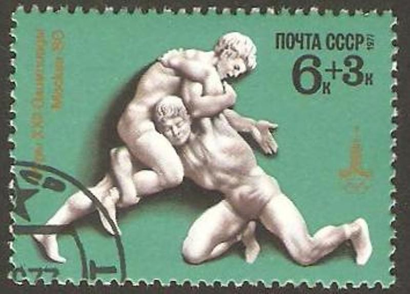 olimpiada moscu 80, lucha