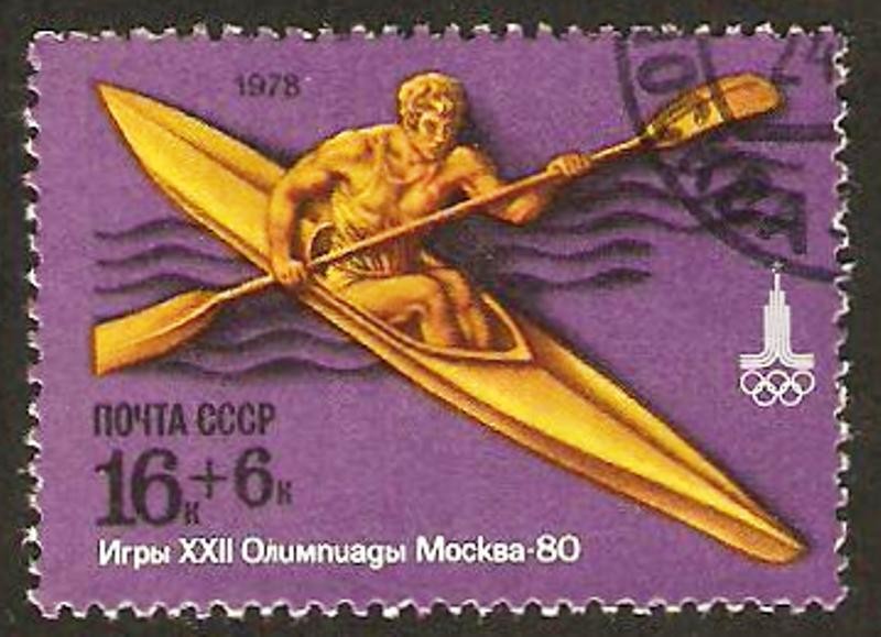 Olimpiada Moscu 80, piraguismo