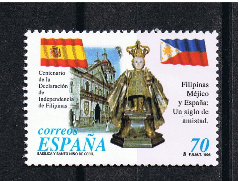 Edifil  3552  Centenario de la Independencia de  Filipinas.  