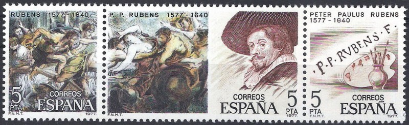 2463/5 Centenario. Pedro Pablo Rubens y